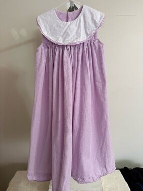 Remember Nguyen Gingham Bishop Dress